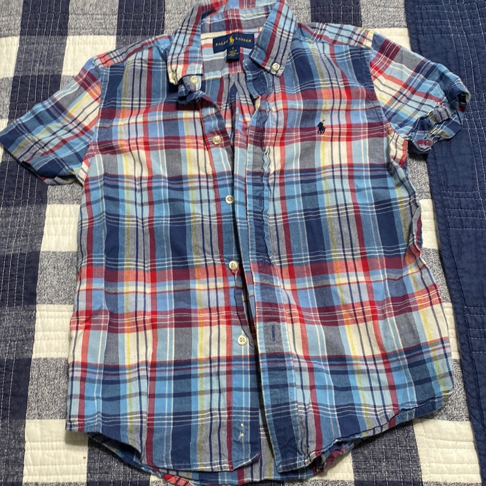 Short sleeve Ralph Lauren kids shirt